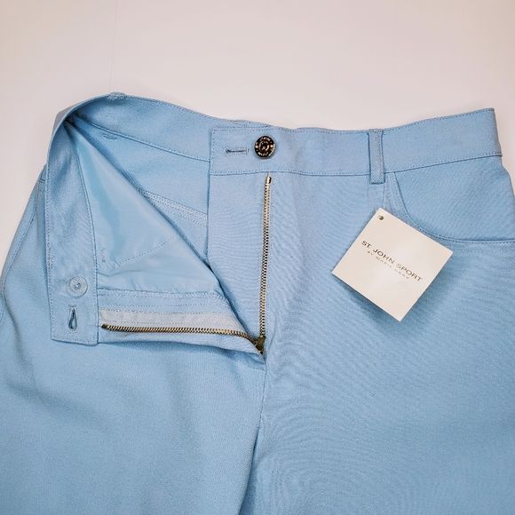 St. John Sport | NWT Porcelain Blue Trouser Pants - Picture 5 of 8